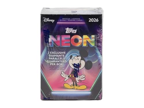 2026 Topps Disney Neon BLASTER box (7 pks/bx)