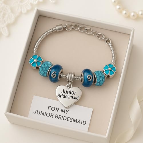 Image of Infinity Collection Bridesmaid Bracelet Jewelry, Charm Pandora Jewelry, Wedding Party Gift For Bridesmaids