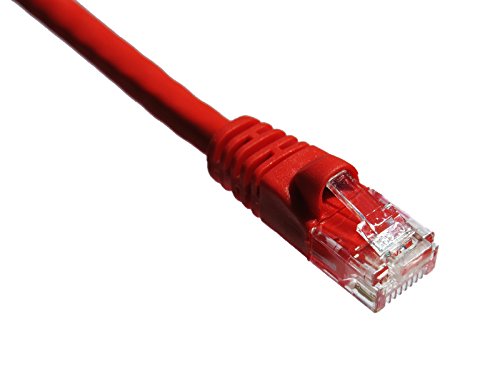 AXIOM 6FT CAT6 550MHZ PATCH CABLE MOLDED BOOT (RED)