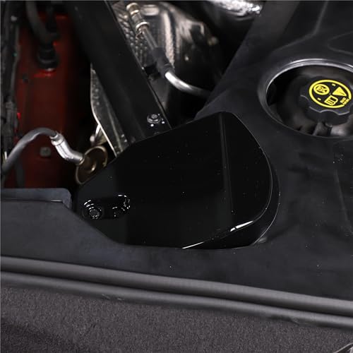 Image of TOYCIDFG Engine Bay Shock Protection Panel Cover Trim Compatible with Chevrolet C8 Corvette 2020-2025 Absorbing Tower Cover Caps (Gloss Black)