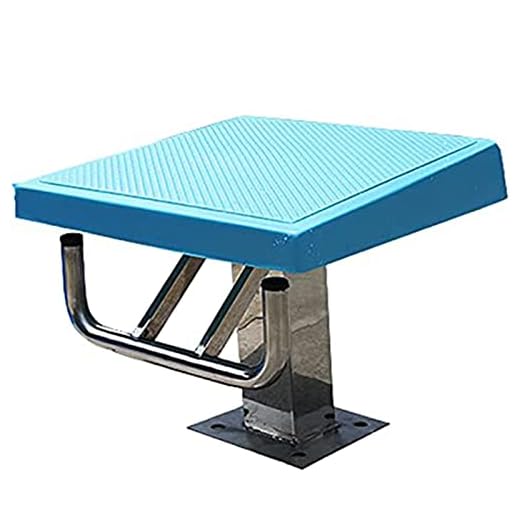 CHUNTIANMEI Diving Board Professional Heavy Duty Diving Board, Stainless Pool Jumping Platform, Anti Slip Rubber Surface, Competition Diving Board Deck, Diving Boards for Inground Pools