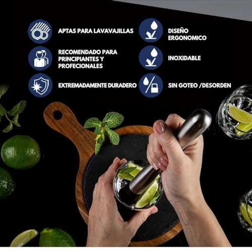 Listado y reviews de Machacador para mojitos comprados en linea. 11 Imagen adicional