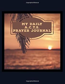 Paperback My Daily A.C.T.S. Prayer Journal [Large Print] Book