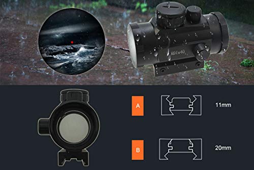 Amazon.com : Astromania 1X40RD Tactical Holographic Reflex Red