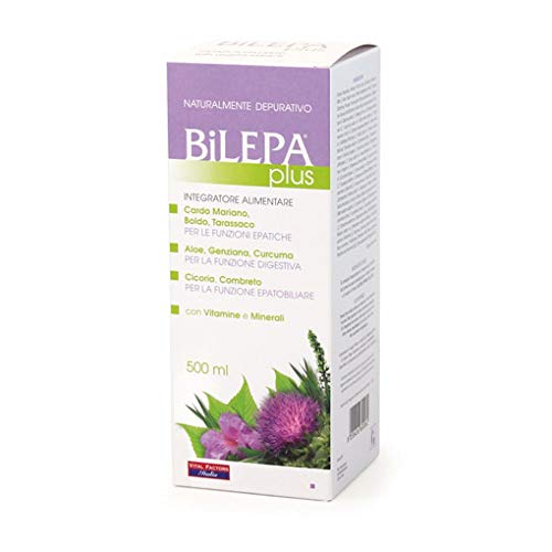 Vital Factors Integratore Alimentare Bilepa, 500