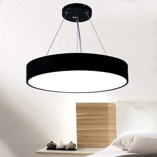 Plafonnier suspendu créatif avec suspension LED patch light ronde chic - 3