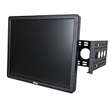 RackSolutions 3U Adjustable Monitor Rackmount with Pan & Tilt (No Monitor) - Universal Pivot LCD Flushmount Kit for Server Racks