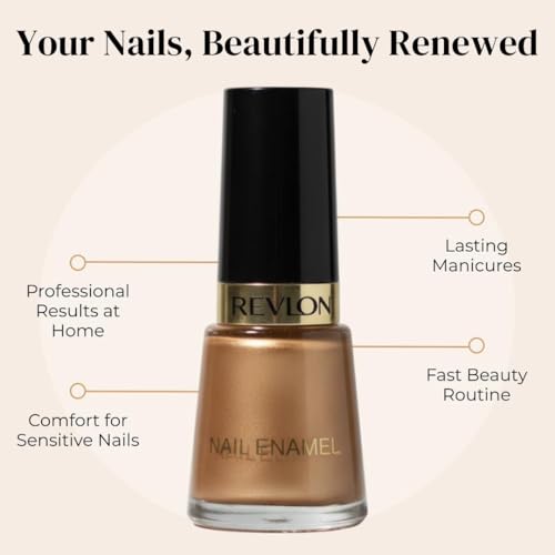 Image of REVLON Matte Finish Nail Enamel, Cocktail Copper, 8ml