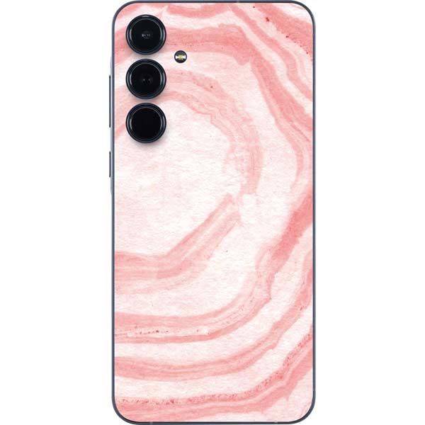 Skinit Decal Phone Skin Compatible with Galaxy A36 5G - Marbleized Pink Design