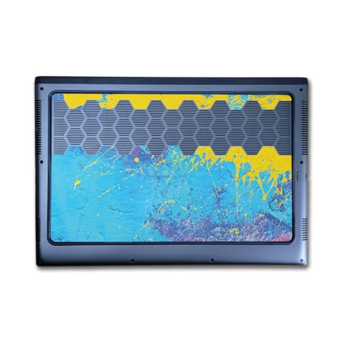 Image of Laptop Skin Compatible with Alienware M16 R2 (2024) - Splatter Wall - Premium 3M Vinyl Protective Wrap Decal Cover - Easy to Apply | Crafted in The USA by MightySkins