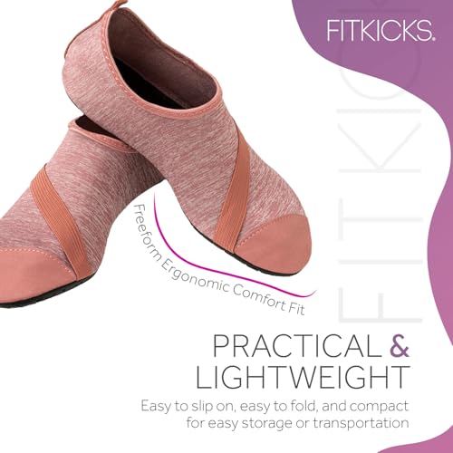 Image of FITKICKS Original Women's Foldable Active Lifestyle Minimalist Footwear Barefoot Yoga Sporty Water Shoes