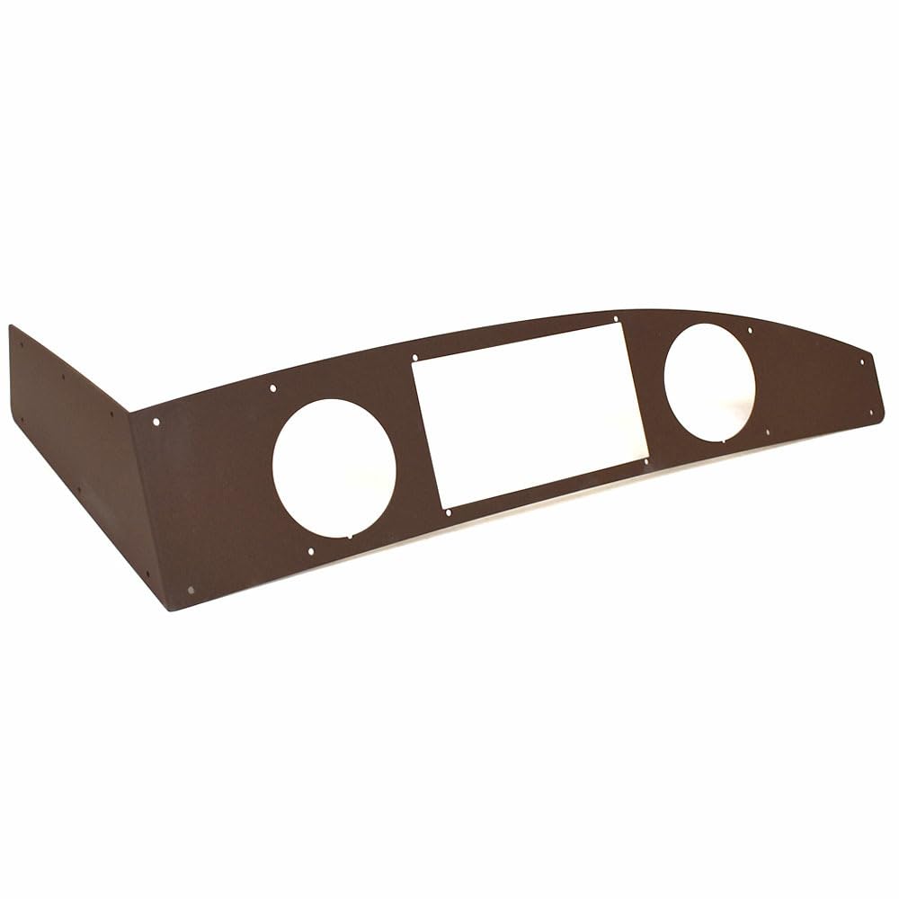 Cobalt Boat Blank Dash Panel 503156WB | 30 3/4 Inch Brown Aluminum