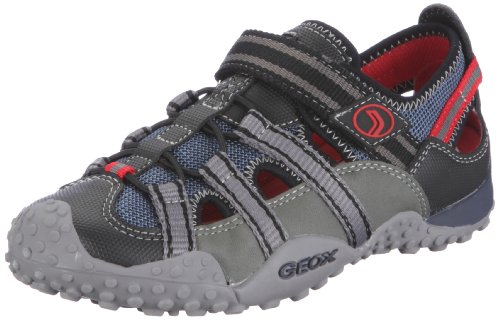 Geox Jr Giant J22B4P01154C0735 : Baskets mode garçon robustes et confortables au quotidien