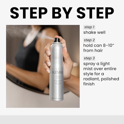 Shine Spray | Instant Weightless Shine Hairspray | Tames Frizz & Flyaways | Enhances Color Vibrancy | Lightweight, No Hold | All Hair Types - Image 5
