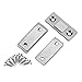 2Pcs Door Catch Latch Ultra Thin Strong Magnetic Catch with Screws for Home Furniture Cabinet Cupboard