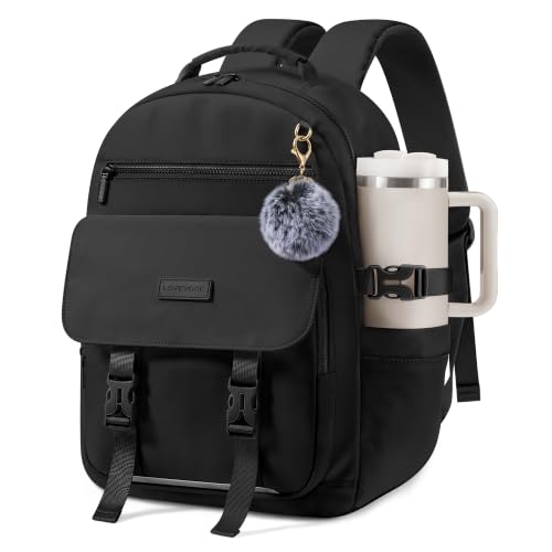 Image of LOVEVOOK School Bags for Teen Girls, 15.6 Inch Work Laptop Backpack
