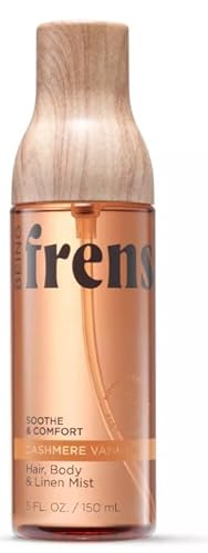 Being Frenshe Hair, Body & Linen Mist, Cashmere Vanilla, 5 fl oz – Multi-Purpose Fragrance Spray with Essential Oils, Vegan & Cruelty-Free