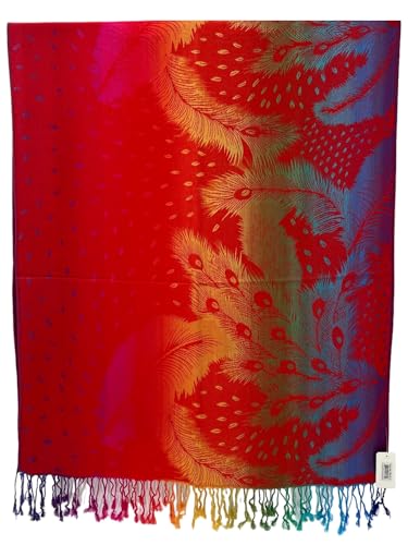 Women Summer Pashmina Large Long Scarf Lightweight Beach Shawl Wrap Cozy Elegance Comfort