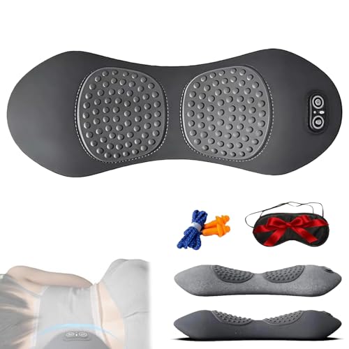 3 In 1 RüCkenmassagegeräT Zentira Back Massager with Traction Vibration & Heat Ergonomic Massagekissen Rücken für Unteren Rücken Nacken (BH)