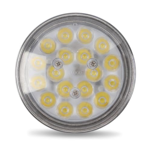 CUCNEXT 90W Par36 LED Tractor Lights Flood Light 4.5 Inch Led Work Light Aviation Grade Aircraft Landing Light/Boat Light/Tractor 7200 Lumen Sealed Beam (Flood Beam)