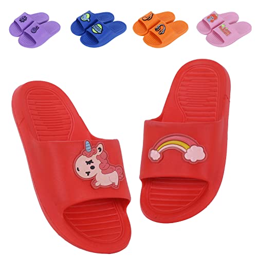 Image of DOCTOR EXTRA SOFT Unisex-Child Kids Rainy Monsoon Flip-Flop Sliders Soft Comfortable Indoor Outdoor Slippers Stylish Non-Slip Slide Home Casual Cool Cartoon Cute House Chappals For Boys & Girls