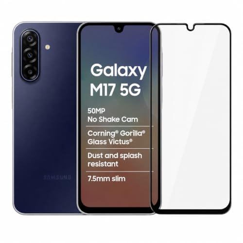 Image of Tempered Glass Screen Protector for Samsung Galaxy M17 5G