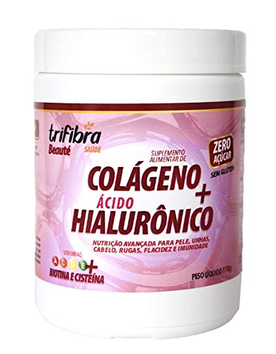 Trifibra Beauté Colágeno Hidrolisado + Ácido hialurônico + Biotina + Cisteína + Vitaminas A, C, D e