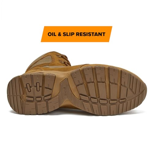 Image of MAGNUM - Men's Waterproof Tactical Boots, Mens Military Hiking Boots, Breathable Light Weight Work Boots for Men