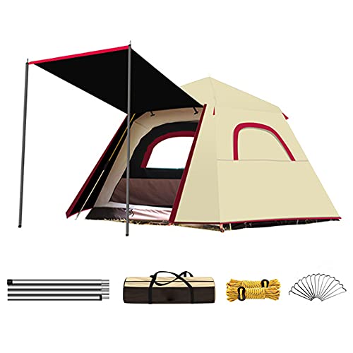 Tente pop up camping double couche étanche montage instantané