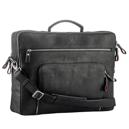 DONBOLSO Sac Porte Ordinateur Portable 15,6 Pouces San Francisco | Sac à Bandoulière pour...