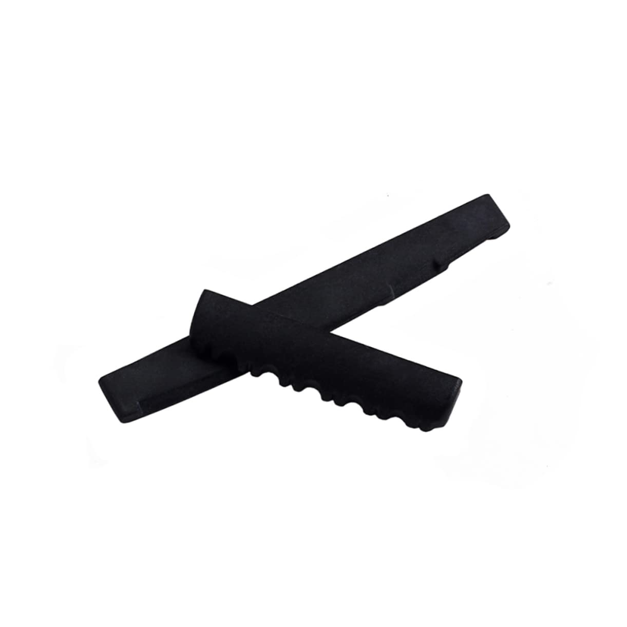 BESTonZON Guitar Saddle Nut Set Black Guitar Nut and Saddle Kit Replacement Parts for and for