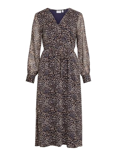 Robe midi VILA Vifalia fluide col en V : finis les dilemmes de style