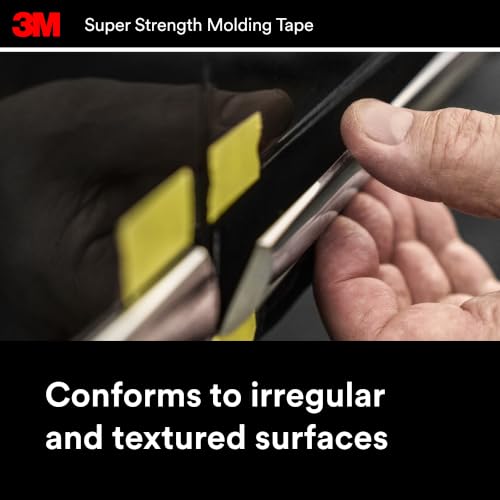 Image of 3M Super Strength Molding Tape 3614, 1 /2 in x 15 ft, 4 Rolls