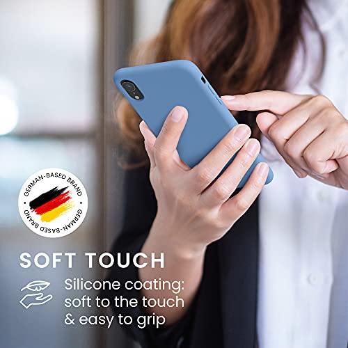 Kwmobile Case Compatible With Apple Iphone Xr Case - Tpu Silicone Phone Cover With Soft Finish - Dove Blue #TOP3