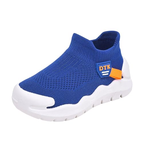 IWIHMIV Toddler Boy Sneakers Girls' Athletic Shoes Boys Slip On Shoes Tennis Shoes Lightweight Breathable Casual Walking Shoes
