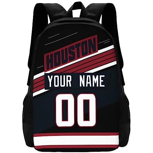KREDE Houston Backpack Personalized Bags for Men Women Gifts