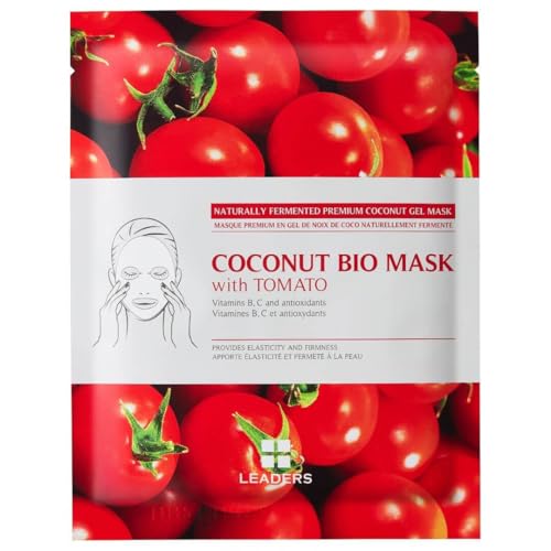 Leaders Insolution Coconut Bio Mask With Tomato Mascarilla Facial De Tomate Antiarrugas - 30 ml.
