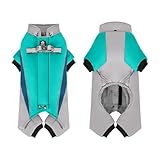 Polaire rembourrée matelassée, gardez votre chien au chaud et à l'aise par temps froid