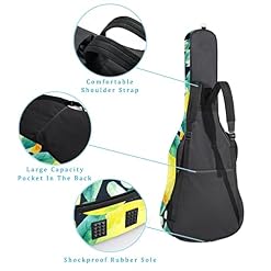 Pretty Étui de protection rembourré pour guitare acoustique et classique Noir, Multicolore 07, 42.9×16.9×4.7 in… - Les Beatles, Paul McCartney, John Lennon, RIngo Starr, George Harrison Pretty Étui de protection rembourré pour guitare acoustique et classique Noir, Multicolore 07, 42.9x16.9x4.7 in… – Image 3