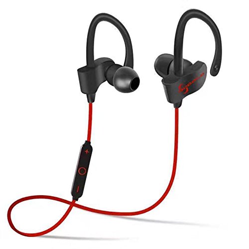 Lapras QC10 Sports Bluetooth Wireless Earphone with Immersive Sound and Hands Free Mic Headphone,Headset for All Smartphones & Tablets