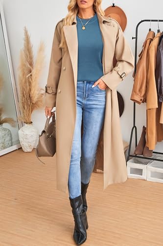 Arach&Cloz Women's Wool Blend Classic Crew Neck Casual Fall Sweaters4