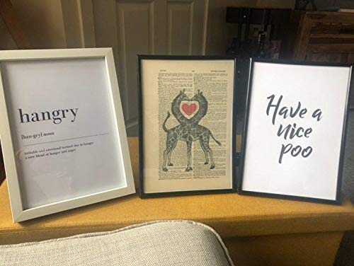 JasonCarlMorgan Winster Creations Have A Nice Poo Funny Bathroom Wall Decor Print A4 Normal, 29.7L x 21W cm - Image 2