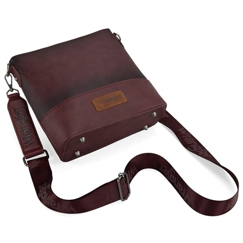 Image of Wrangler Crossbody Purses for Women Two Tone Crossbody Bags Women Purses and Handbags