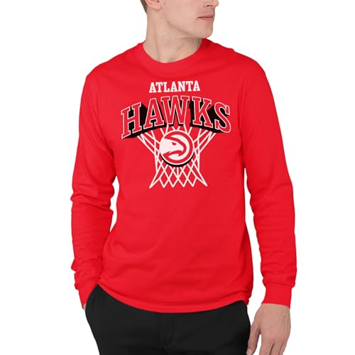 Camiseta manga larga Atlanta Hawks hombre ropa deportiva NBA Junk Food