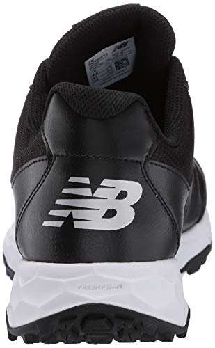 New Balance Men's 950 V3 Umpire Baseball Shoe, MLB Black/White, 9.53
