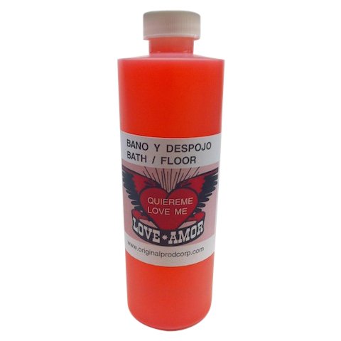 Original Botanica Love Bath and Floor Wash Spiritual Cleansing Negative Energy Protection Herb Purification - to Attract Love, 8oz