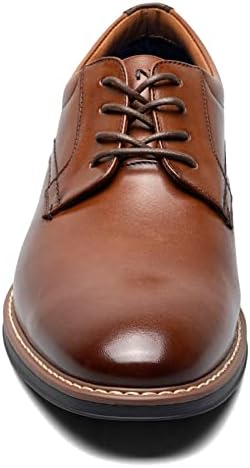 Nunn Bush Men's Centro Flex Plain Toe Oxford Cognac Review | Image 1