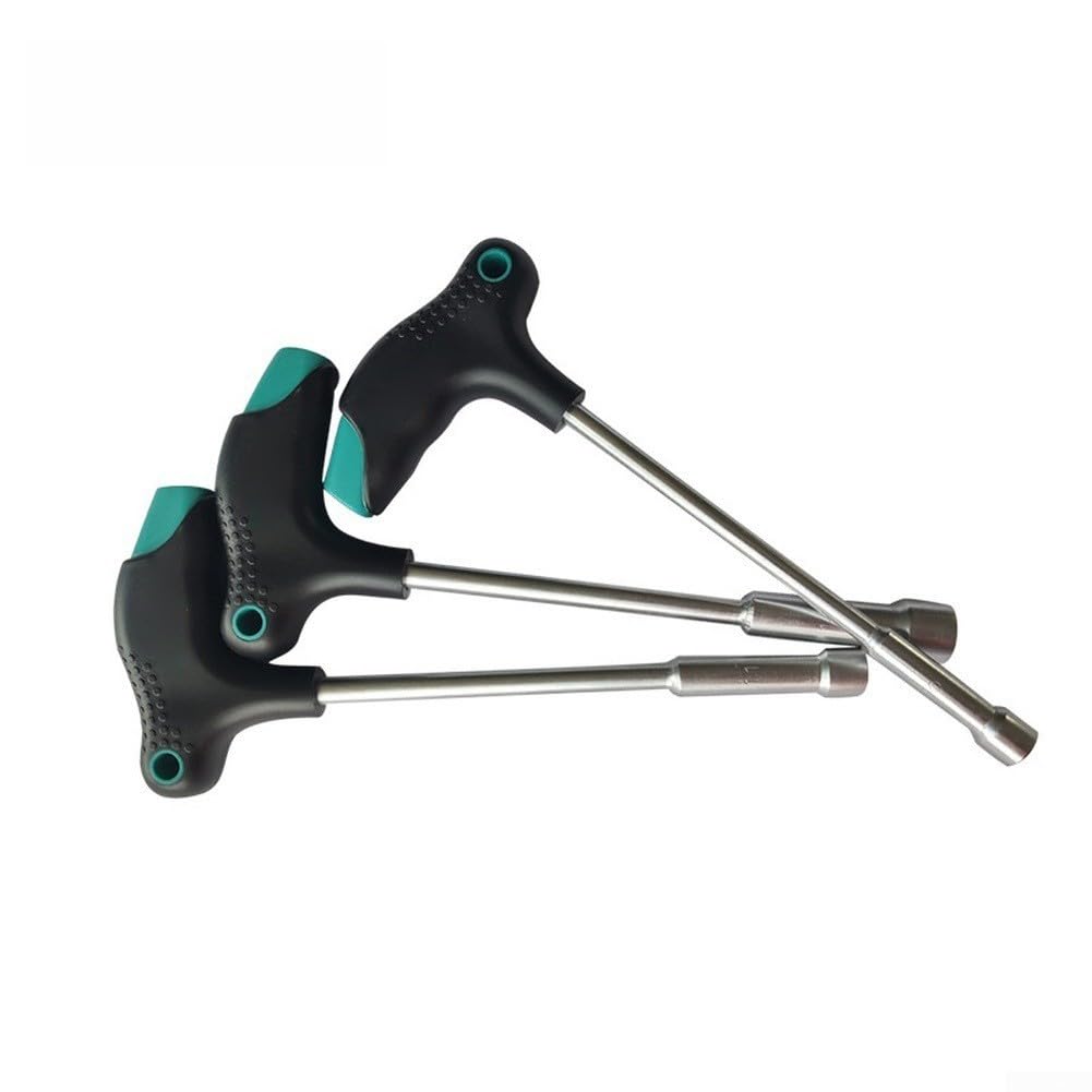 Juego de llaves hexagonales con mango en T, 11 piezas para llave de vaso magnética de acero cr-v para mantenimiento mecánico, tareas de reparación del hogar, 4 mm-14 mm