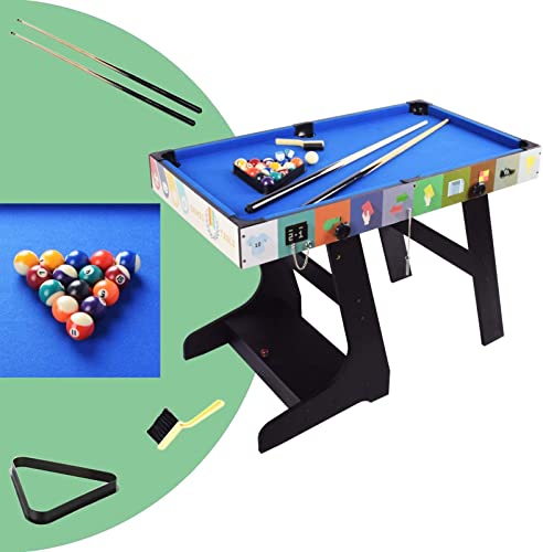 Zusammenklappbarer Multi-Spieltisch – Billard, Pool, Hockey, Tischtennis und Fußball mit Aufbewahrungsbox – ideal für Familienspaß – Bild 4