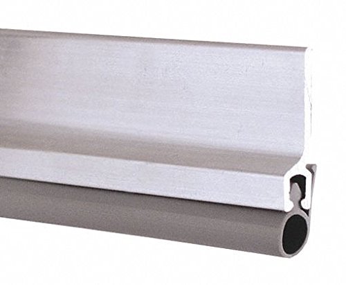 Door Frame Weatherstrip, Alum, 1-1/8 in. H